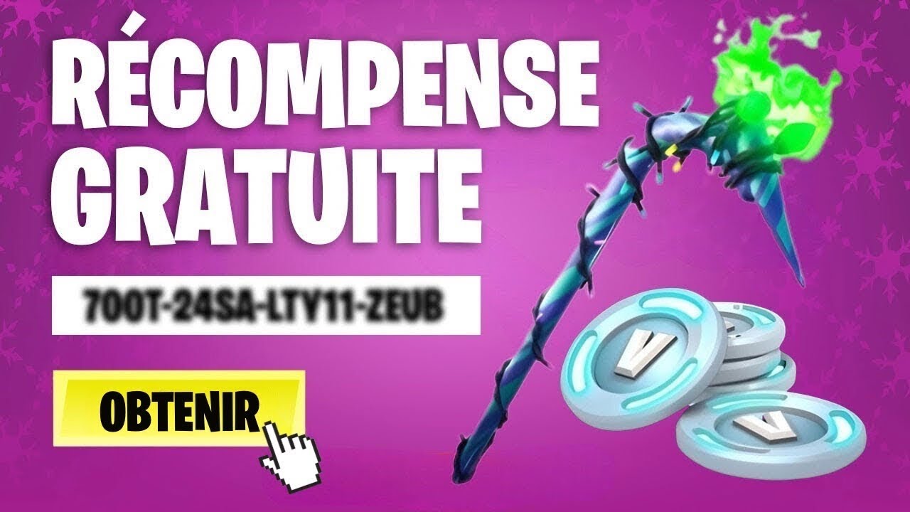 COMMENT AVOIR la PIOCHE MINTY GRATUITEMENT *BONBON FESTIF* sur FORTNITE