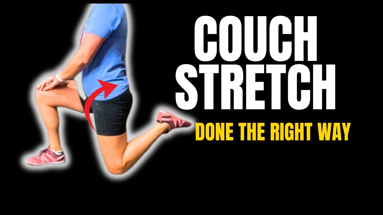 Couch stretch (done the right way) - YouTube
