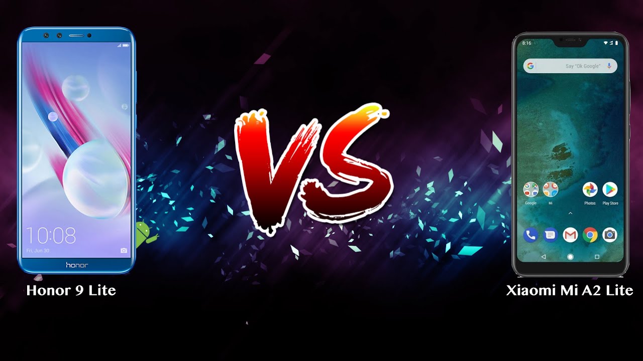 Honor 9 Lite vs Xiaomi Mi A2 Lite   - Phone battle