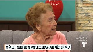 Without water for 9 years: Doña Luz shares her ongoing struggle amidst the AAA crisis
