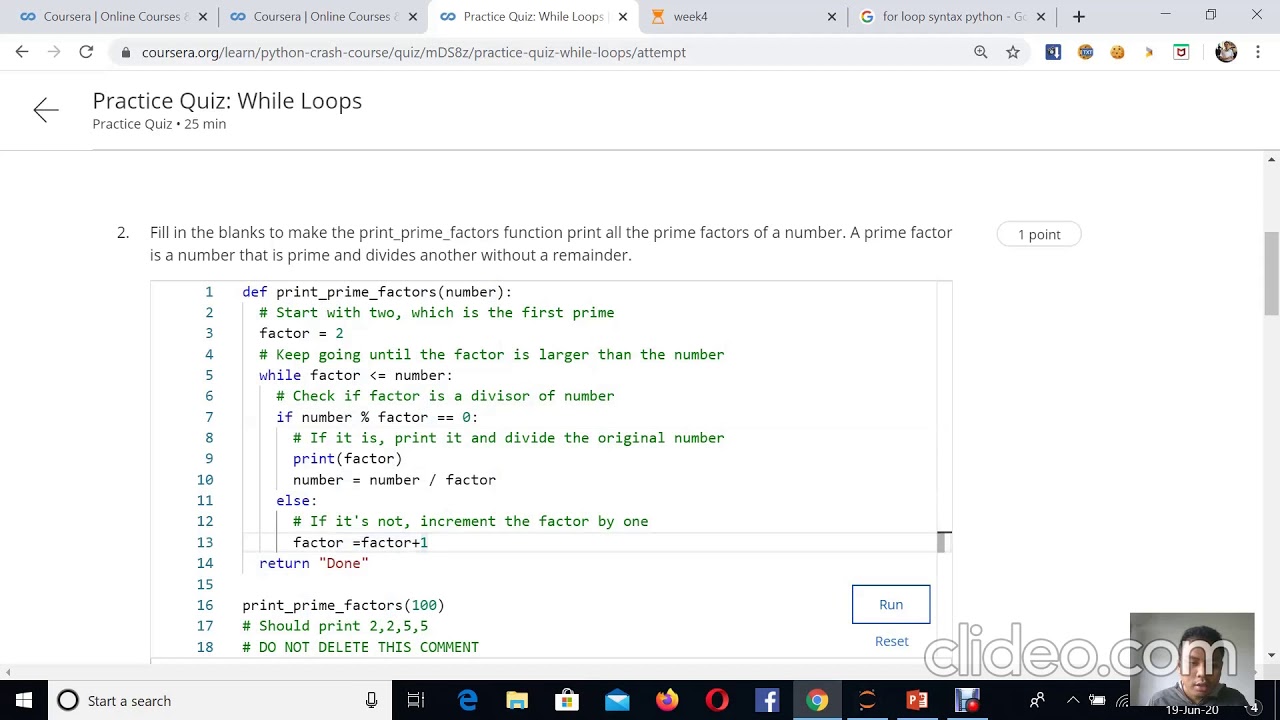 Crash Course On Python While Loop & For Loop (Myanmar) - YouTube