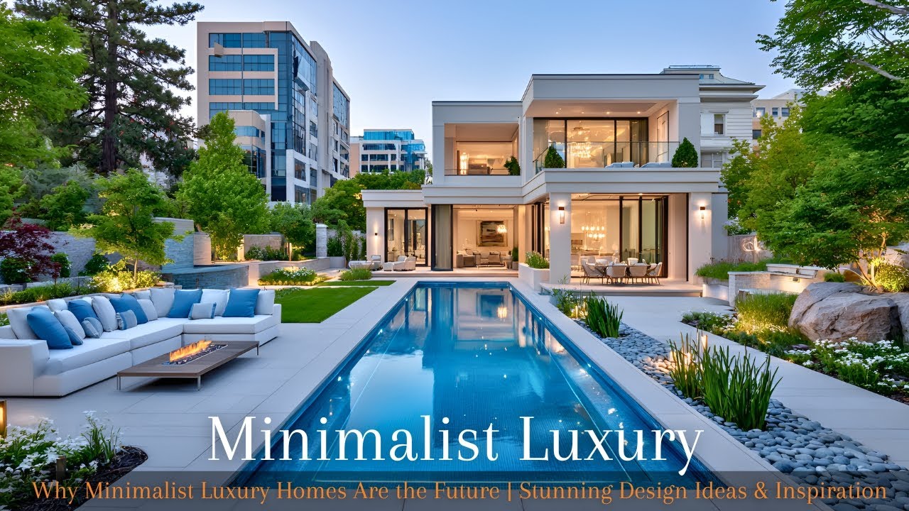 Minimalist Luxury House Tour | Modern Dream Home With Elegant Design ...