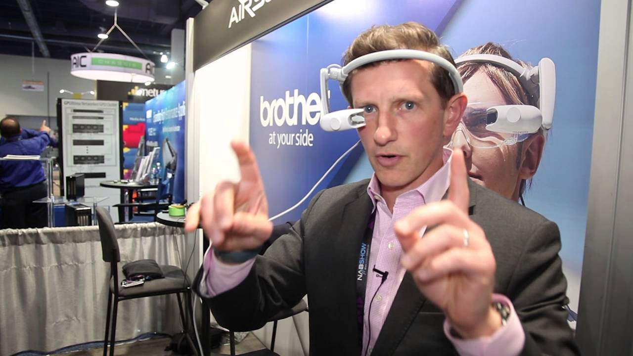 NAB 2016 brother Airscouter
