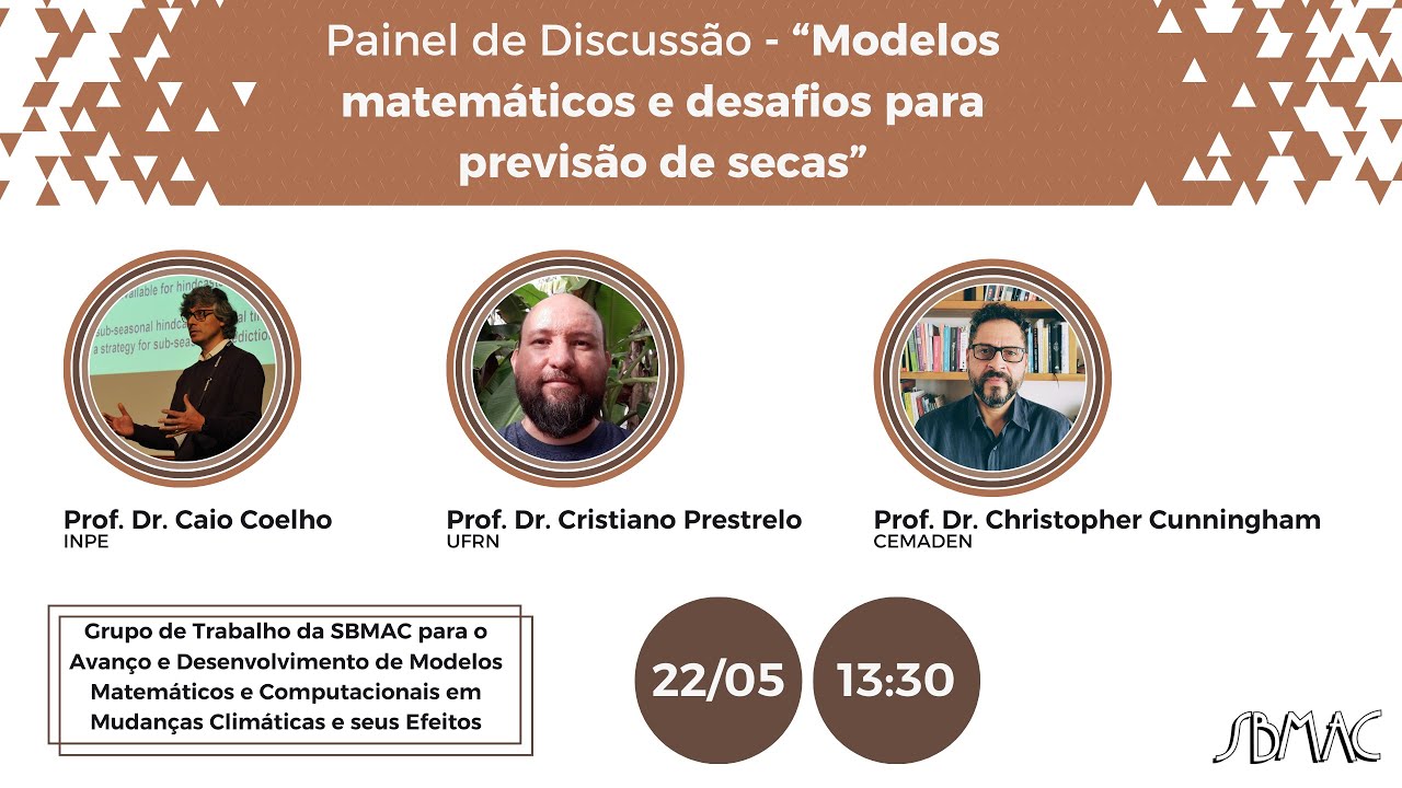 🌵 Painel 2 - SBMAC - Modelos matemáticos e desafios para previsão de secas