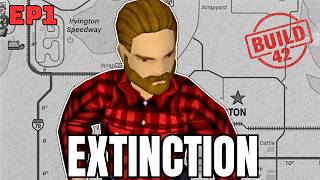 Can Hank Survive Extinction? - Episode 1 - Run For Your Life!!! - Project Zomboid Build 42