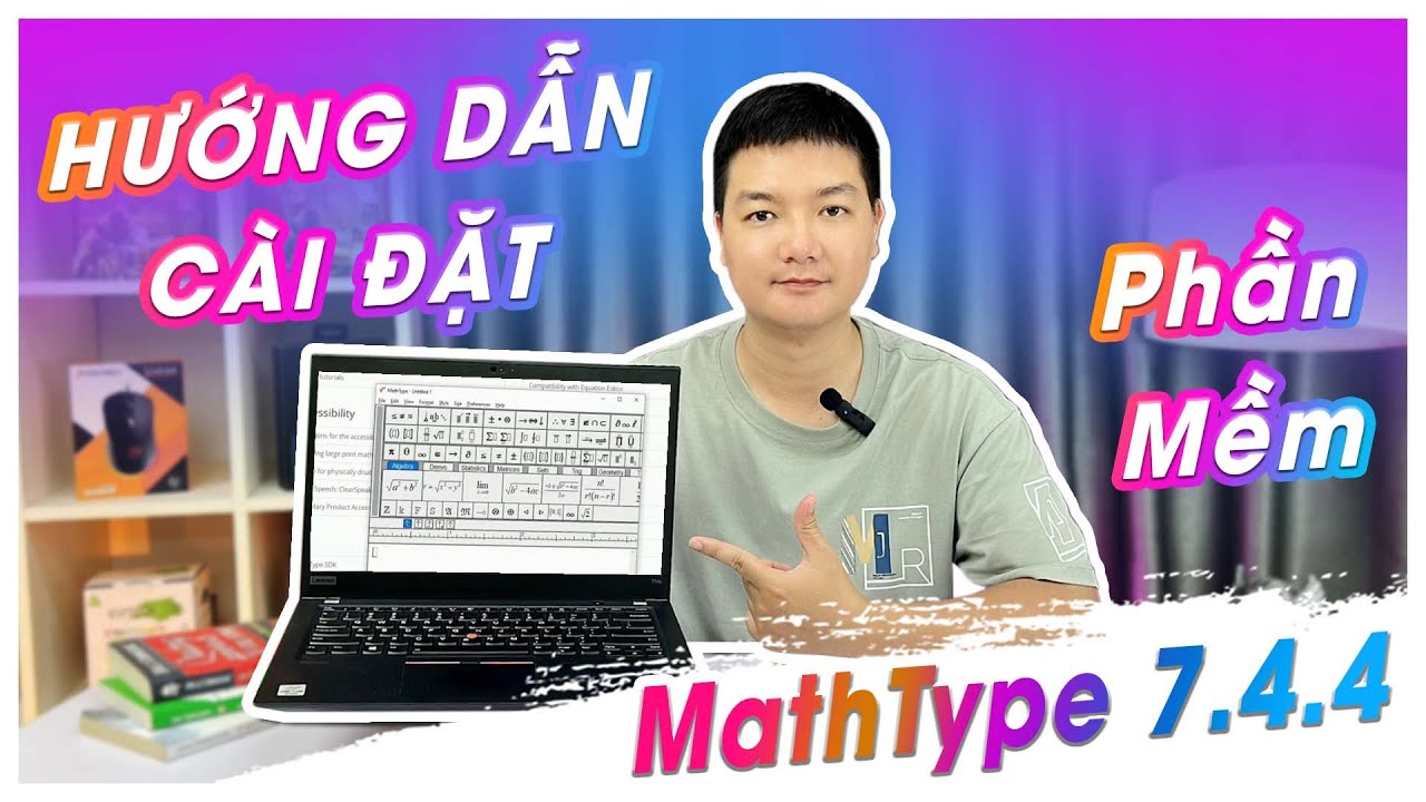[Hướng Dẫn] Cài MathType 7.4.4 - Phần Mềm Hỗ Trợ Soạn Thảo Công Thức Toán Học - youtube