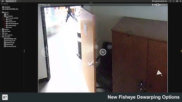 Nx Witness v4.2 - New Fisheye Dewarping Options