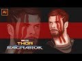 Draw Vector Portrait Thor Ragnarok | Adobe Illustrator cc 2017