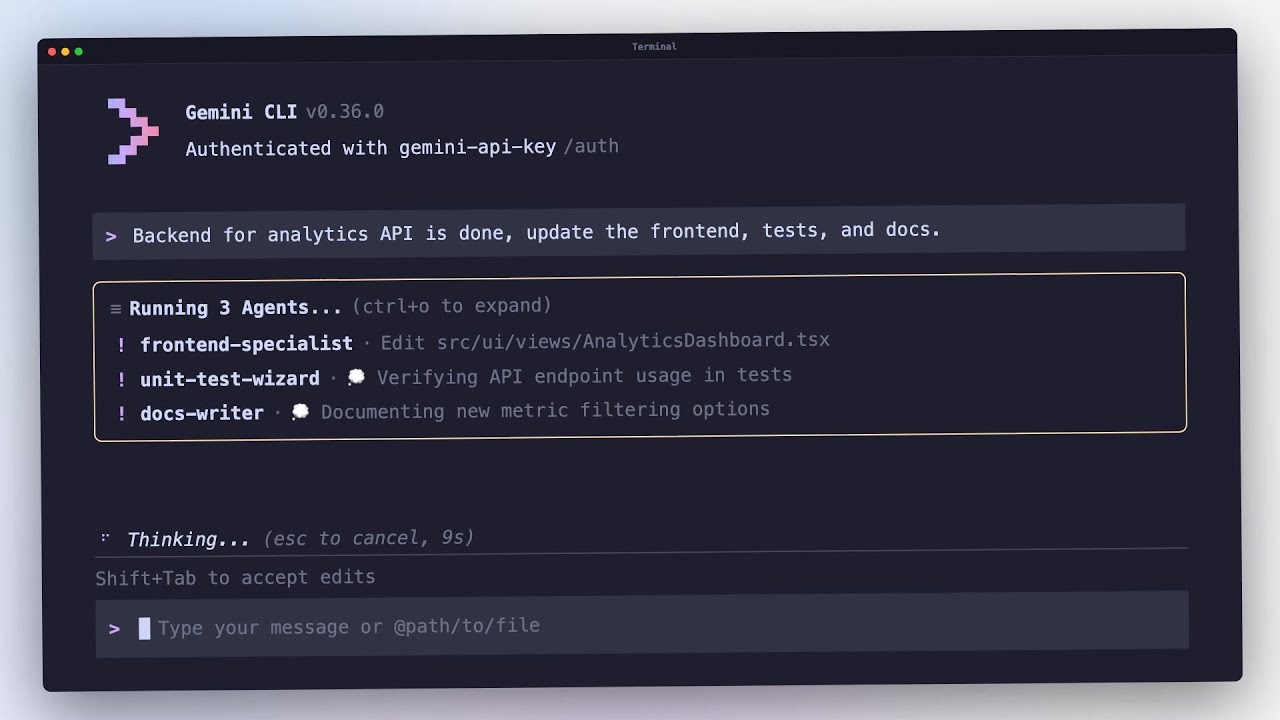 Gemini CLI Subagents, Official Demo Breakdown - YouTube