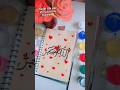painting with "Allah hu Akbar " ❤️#shortvideo #art #amazing