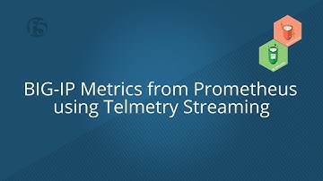 BIG-IP Metrics from Prometheus using Telmetry Streaming