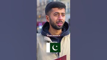 Culture Shock for Pakistani Man 🇵🇰 #pakistan #streetinterview #womenrights #women #feminism