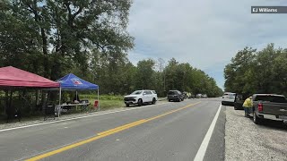 Texas EquuSearch volunteers spend Monday in Orange County conducting search in canal
