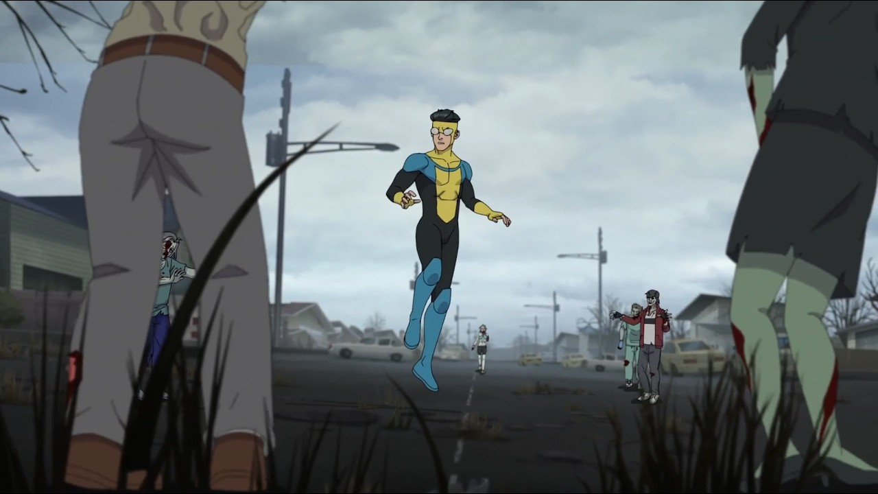 Invincible llega al universo zombie de TWD y Angstrom le rompe el brazo ...