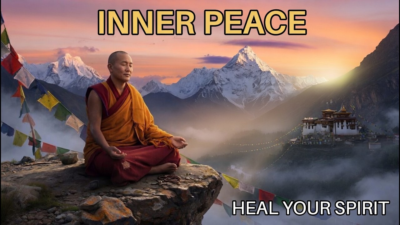 "Tibetan Monk Inner Peace Meditation Music | Deep Healing & Relaxation ...