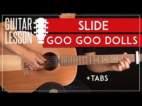 Slide Goo Goo Dolls Guitar Tutorial ?Guitar Lesson |Easy Chords + TAB|