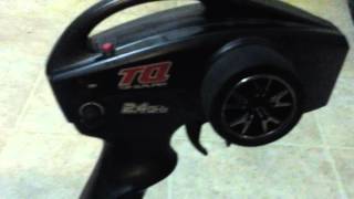 Traxxas 2.4GHz TQ reversed throttle 