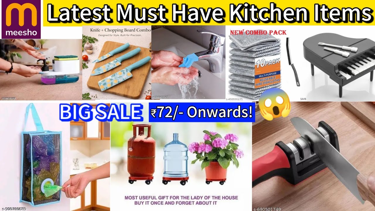 *Huge* Meesho Haul ! Meesho Latest Kitchen Items Haul | 9 Best Items Review 