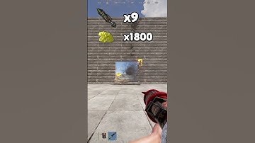 HV ROCKETS for all WALLS in Rust!