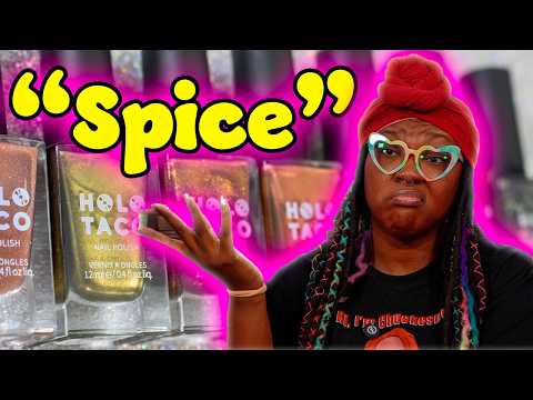 Is This Spicy? 🤨 Holo Taco Spice Rack Collection Swatches, Comparison & Review
