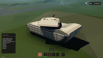 Tank Shoots Planes About To Take Off - Stormworks Weapons DLC