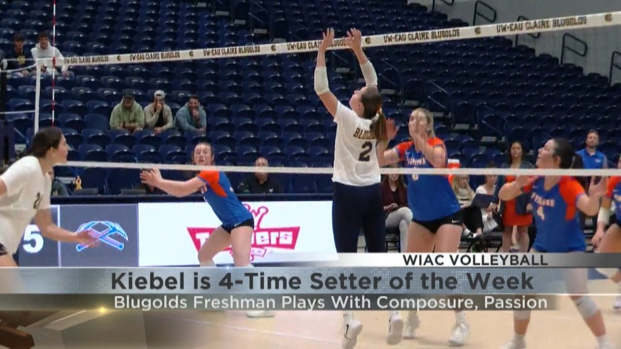 Kiebel becomes 4-time WIAC Player of the Week