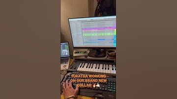 Yukataa working on our brand new collab - this time in Ableton 😁🔥🤙🏻 #psytrance  #producer #goa