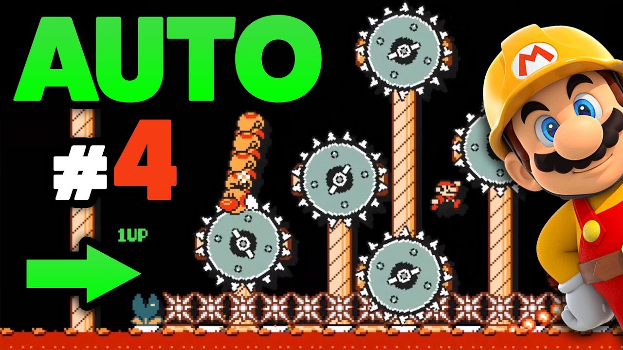 Super Mario Maker - AUTO LEVELS Part 4! - Level Showcase - YouTube