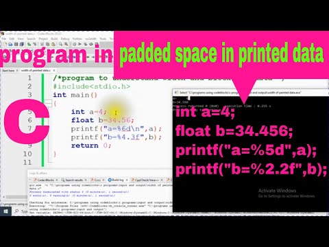 how can we print our data in specified width(with space)(part_13)?