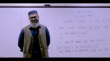 CAF 01 FAR1 Lecture 57 Sir Nasir Abbas Online Free | PAC College | CA Pakistan Platform | ICAP