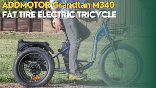 ADDMOTOR Grandtan M340 750W Fat Tire Electric Tricycle