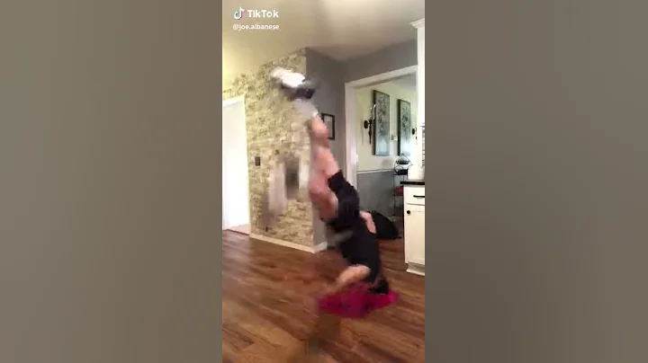 Tumble out of bed and jump to the kitchen.....