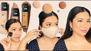 Flawless Face + Red Lips Makeup Tutorial + Fit Me Foundation Review | Kiara Leswara