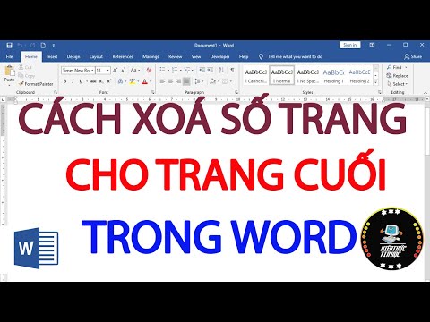 #1 Cách xoá số trang cuối trong Word Mới Nhất