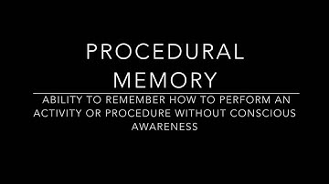 Therapeutic Intervention: Memory