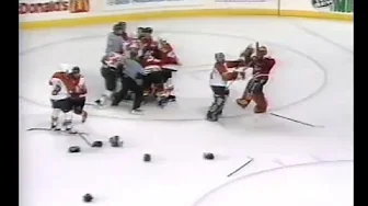 Flames - Flyers rough stuff 12/17/98
