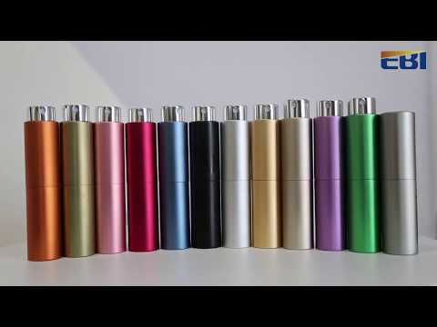 Perfume Atomizer refillable Portable  Twist Up Empty Sprayer Bottle.