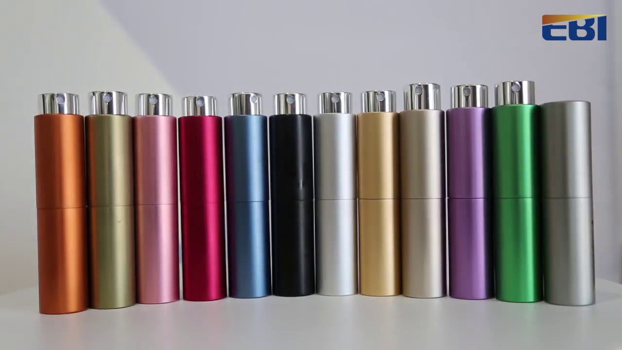 Perfume Atomizer refillable Portable  Twist Up Empty Sprayer Bottle.