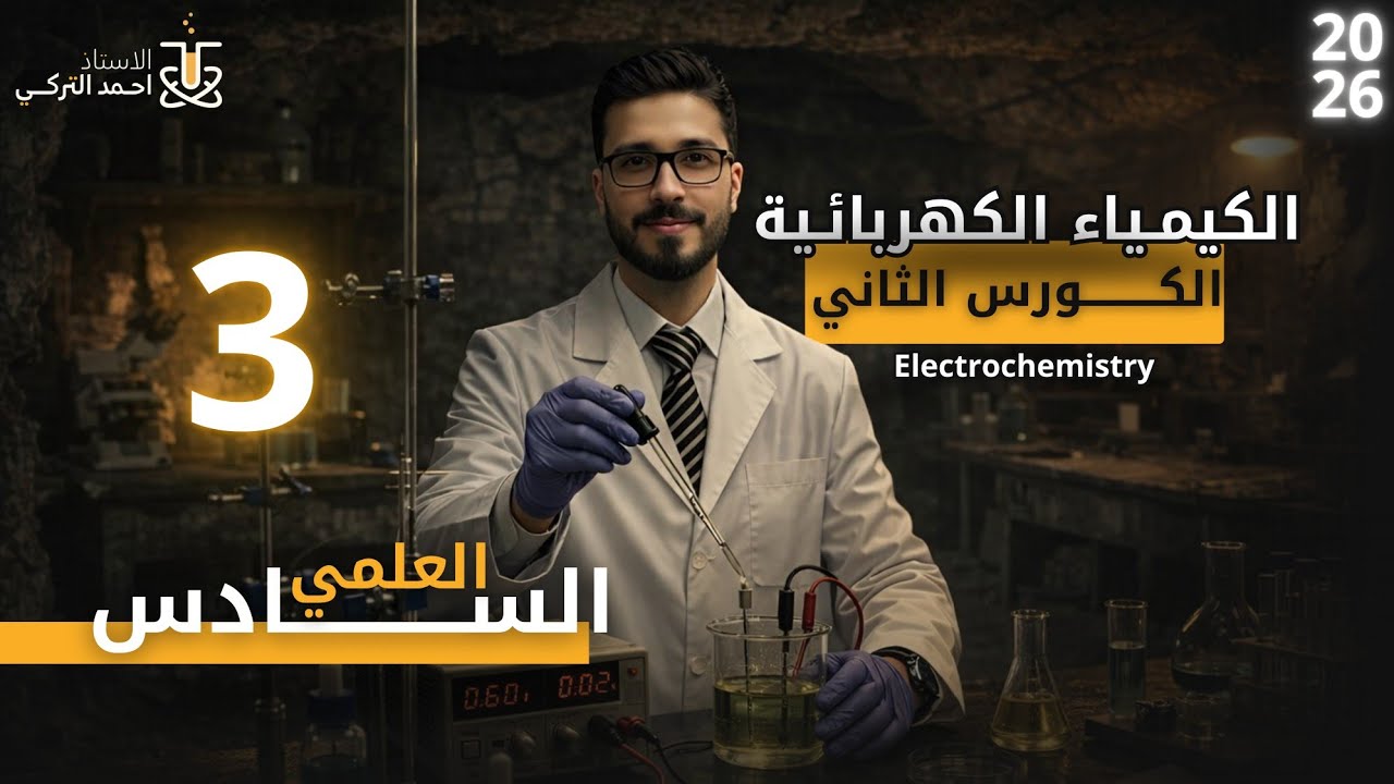 كيماء السادس العلمي | المحاضرة الثالثة | الفصل الرابع | الأستاذ أحمد تركي