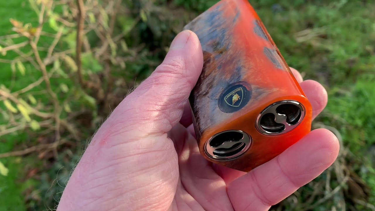 "Terzo" twin 18650 dna250 regulated mod stabwood hybrid