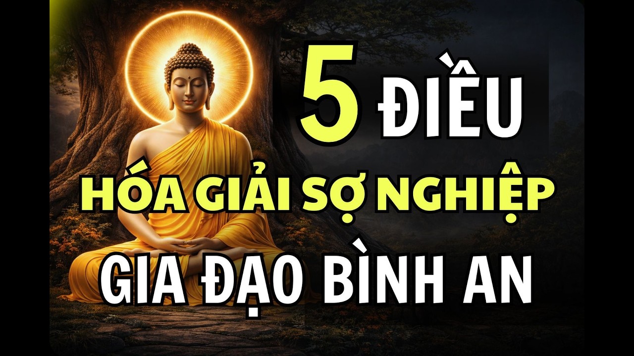 Lời Phật Dạy: 5 Điều Giúp Bạn Hết Sợ Nghiệp – Gia Đạo Dần Bình An | CHÁNH PHÁP AN NHIÊN