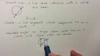 Geometry M1T2 Packet 1 (Vocab)