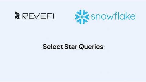 Snowflake SELECT* Queries