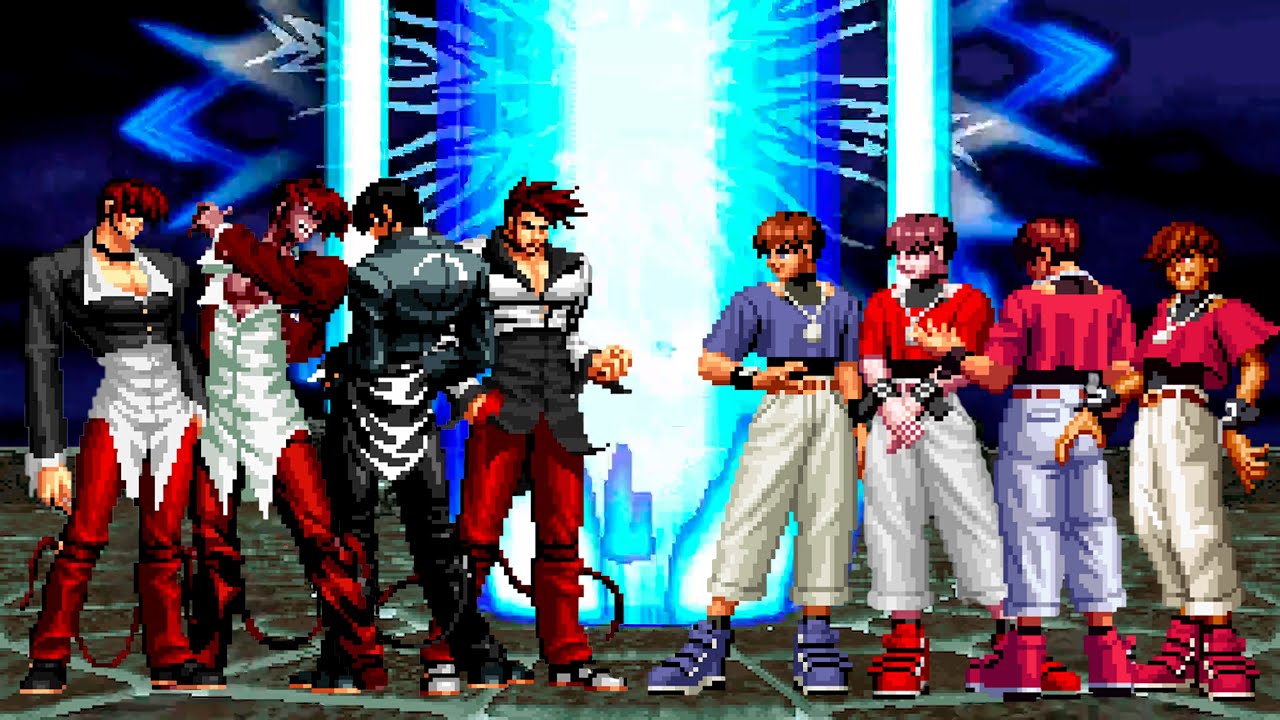 [KOF Mugen] Iori Yagami Team vs Chris Team