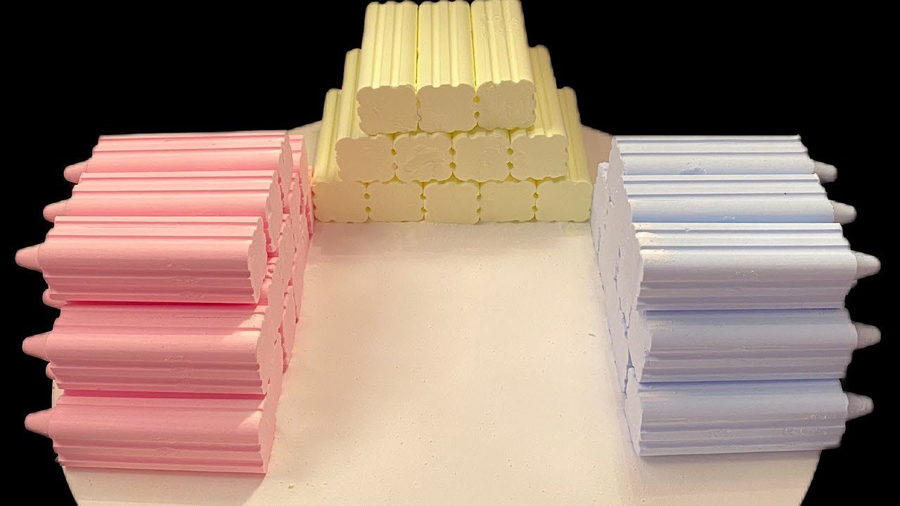 ‏crushing and sifting baking soda Part 1 Colors Part 2 is white