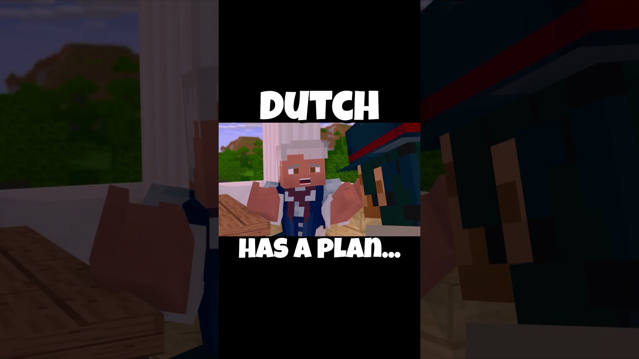 RDR2: This is the LAST Job. (Minecraft Animation) #shorts #rdr2 #animation