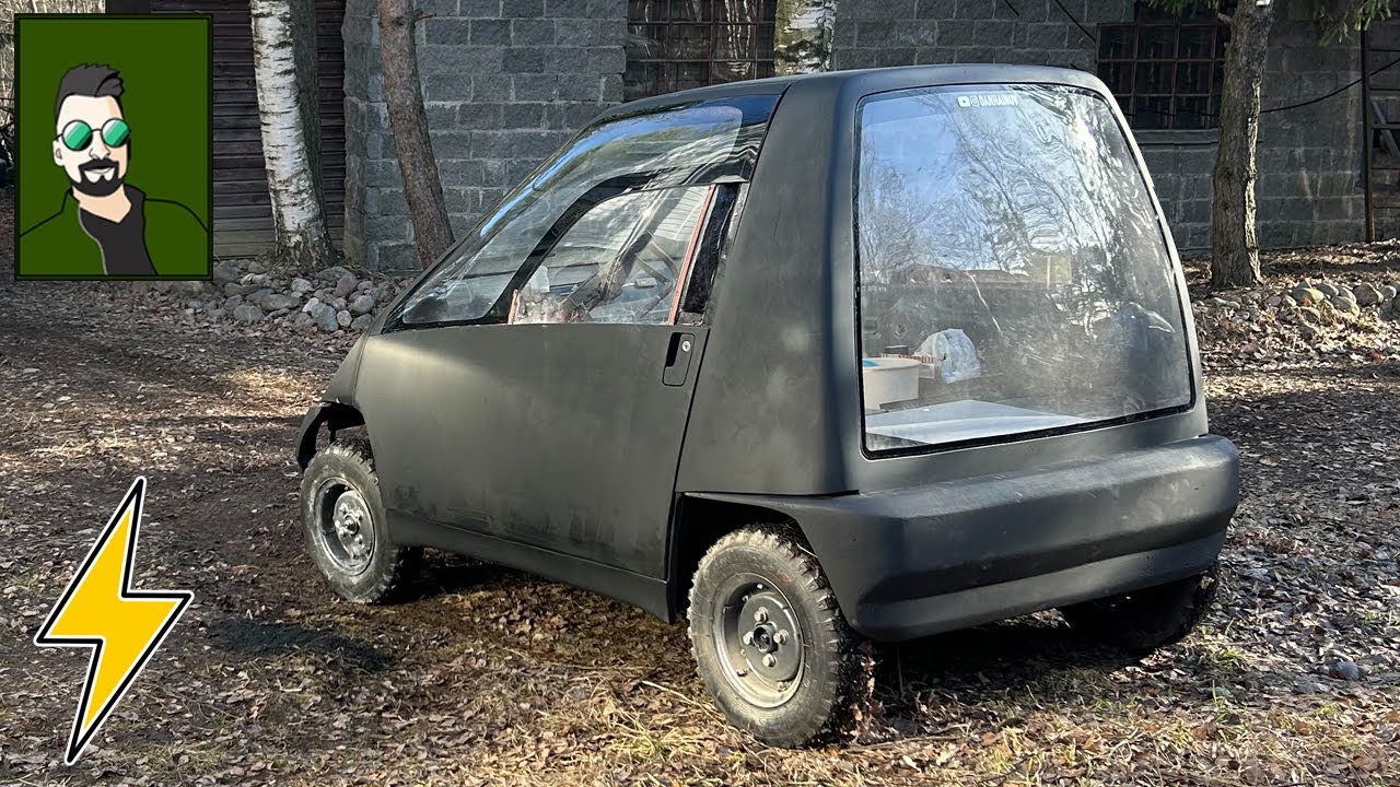 ПОЛНАЯ ЖЕСТЬ с пластмассовым кузовом. Советский электромобиль Лимпопо ...