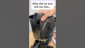 Instant Trash Bag Hack That’ll Blow Your Mind!#shorts
