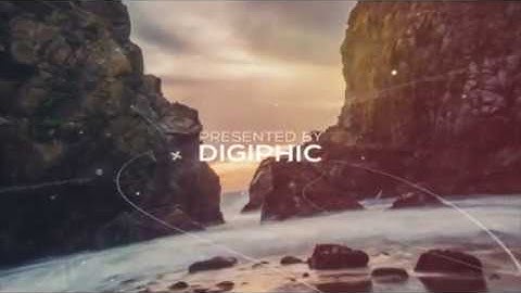 Elegant Parallax Cinematic Slideshow Opener | After Efects Project Files