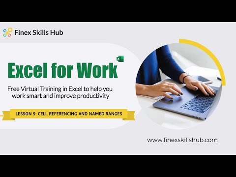 Topic 9 - Master Cell Referencing and Named Ranges to create effective formulas
